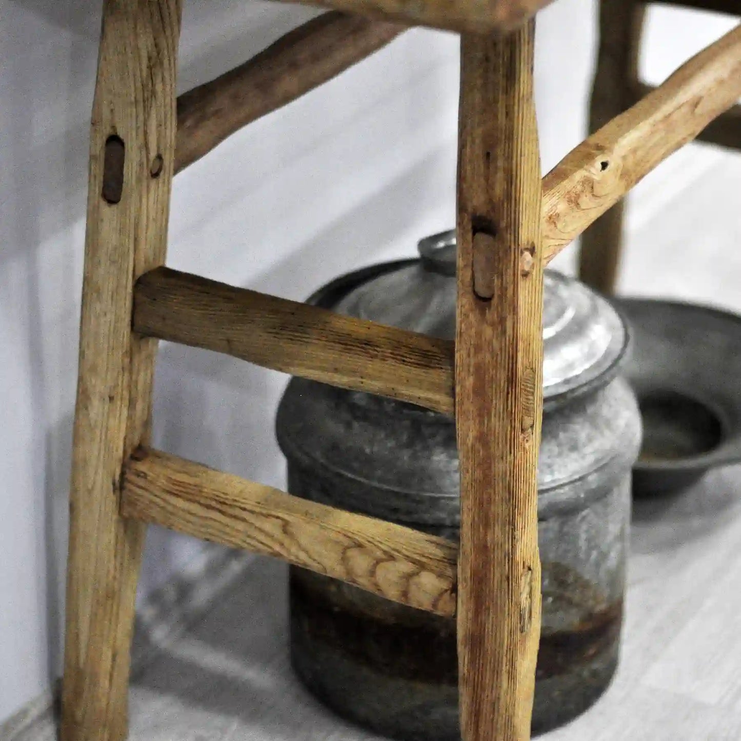 Rustic Bathroom Vanities - Farmhouse Narrow Live Edge Wood